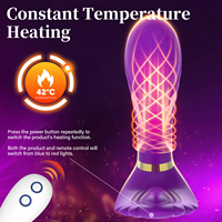 Intelligenter Heizbarer Tragbarer Slip-Vibrator mit Kabelloser Fernbedienung, Klitoris-Stimulator, Strukturiertes Eichel-Design, G-Punkt Sexspielzeug für Frauen