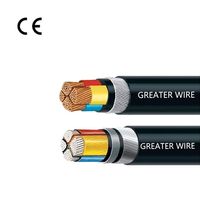 Kabel Tembaga Industri Berkualitas Tinggi 2/3/4/5 Inti YJV32 Berlapis Baja 4x95-185mm Kabel SWA Berisolasi XLPE