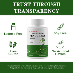 Cápsulas de Extracto de Fenogreco Nutritivo, Multivitamínico con Alto Contenido de Saponinas, Nutritivo para los Riñones y Refuerzo de la Vitalidad, Suplemento Tónico Premium - Product Image 4