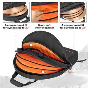 Échantillon gratuit Sac pour tambour muet de 12 pouces Sac à dos étanche pour tambour muet Sac à bandoulière Ensemble de tambours muets de 12 pouces Transport Stockage à long terme - Product Image 2