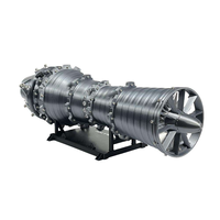 Modèle de moteur turbojet militaire Ge-J79 entièrement en métal, élégant kit de montage DIY pour moteur turbofan, idéal pour le bureau moderne