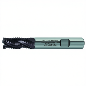 ดอกกัด HSS Co End Mill รุ่น TA1419 เคลือบ TiAlN แบบ 30 องศา เฮลิกซ์ 4 ฟลุต สำหรับงานกัดหยาบ พร้อมก้านเชื่อมแบบ Weldon - Product Image 2