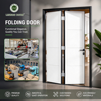 Porte intérieure en bois à pliage moderne, livraison directe d'usine, pour rénovation de maison, couleur et dimensions personnalisées