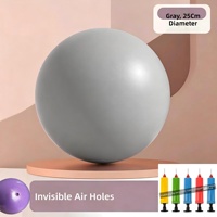 Ballon de yoga et de gymnastique gonflable anti-éclatement personnalisé avec logo MR pour Pilates