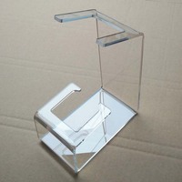 Étagère de présentation de jouets sexuels en plexiglas de luxe populaire pour magasin de détail, support de présentation de jouets sexuels en acrylique