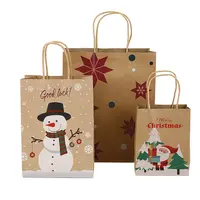 Tas Kertas Logo Cetakan Cepat A3 A4 Belanja Hadiah Ulang Tahun Natal Kualitas Tinggi
