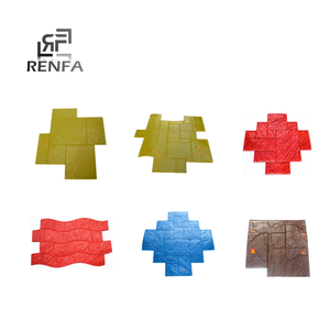 N-pavimento in calcestruzzo paesaggistico flessibile durevole tappetini per timbri in PU stampo per pavimentazione stampi - Product Image 5