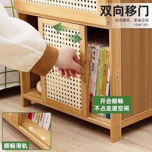 Luxury-style bedside table, <b>small</b> and ultra-narrow, perfect for home use. - Product Image 4
