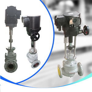 Manchon linéaire motorisé en acier moulé à siège unique pour régulation de l'eau ZDLM ZDLP ZDLN, pour applications de régulation de puissance, grand ajustement - Product Image 1