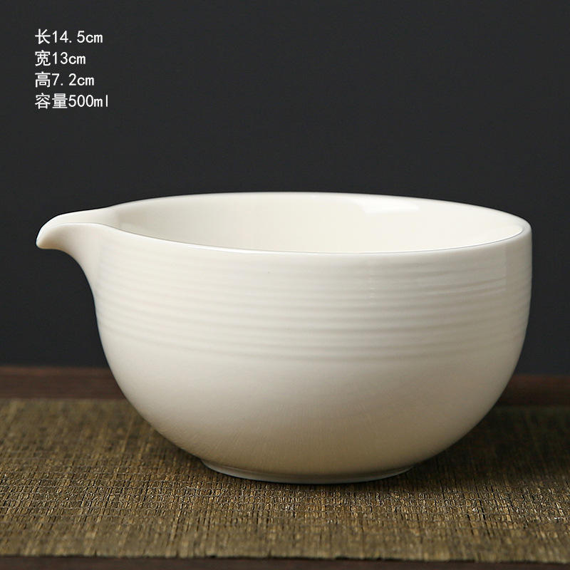 Bol à matcha blanc dj