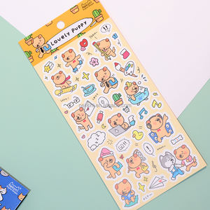 Pegatinas Adhesivas Decorativas para Móviles y Computadoras de la Serie Nekoni Classic <span class=keywords><strong>Manga</strong></span> Office Bear Milk Rabbit - Product Image 5