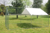 Corral para Pollos de 4x3x2m, Personalizado OEM, 4m de Largo, 3m de Ancho, Garantía de 3 Años, Recinto Seguro con Puerta con Cerradura, Instalación Rápida