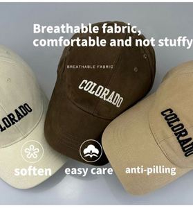 Casquettes de papa non structurées 100 % coton avec broderie personnalisée à 6 panneaux, impression de haute qualité, vente en gros, modèle 2025 - Product Image 3