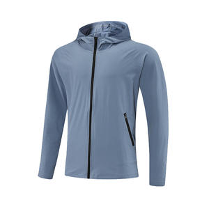 Veste Softshell Homme en Polyester Personnalisable avec Logo pour Activités de Plein Air, Randonnée, Gym, Fitness, Entraînement Sportif, Fermeture Éclair Fine, Coupe Ajustée - Product Image 1