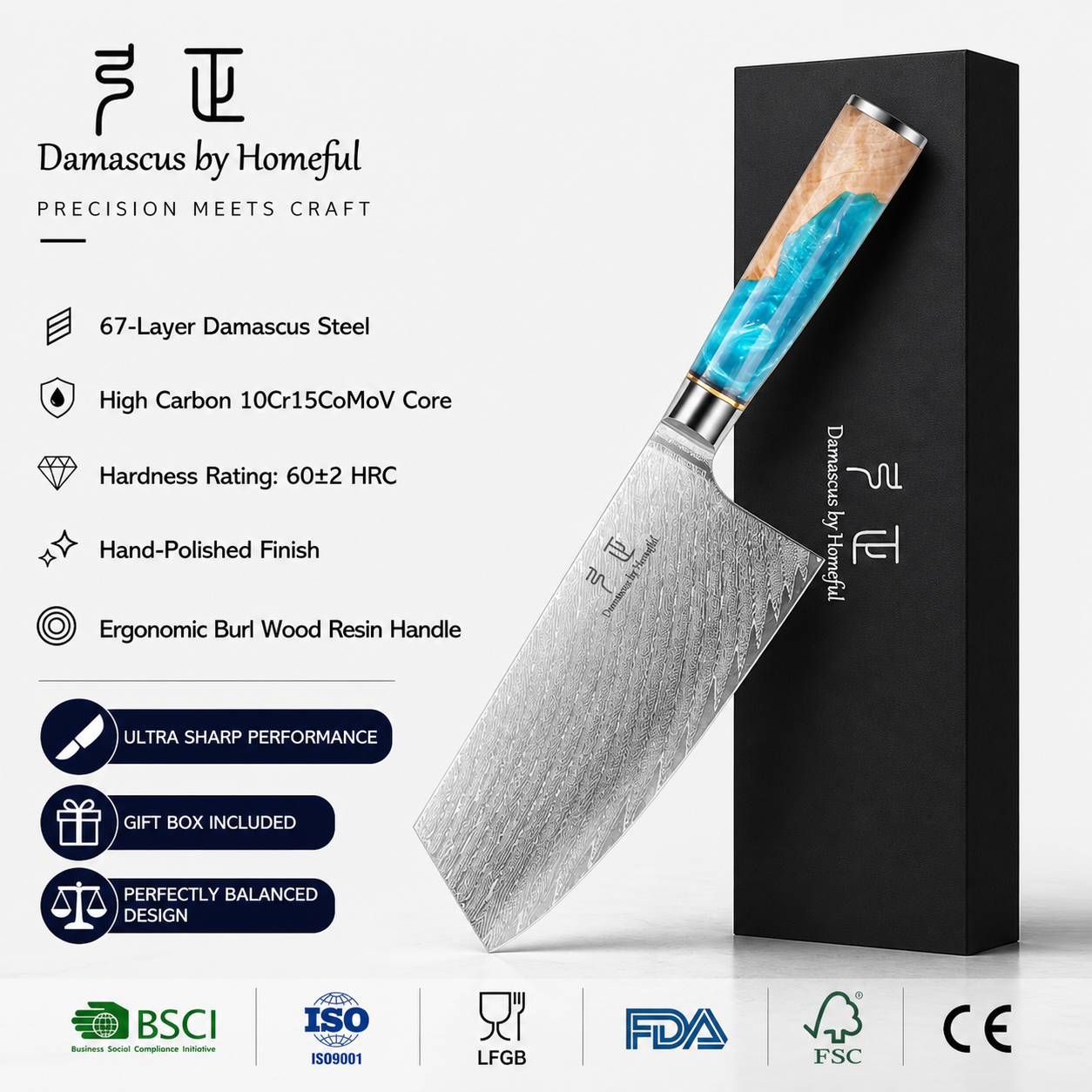 Wholesale 7 Chinese Cleaver Knife Multi-Purpose Slicing