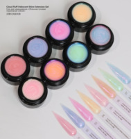 Nouvelle Arrivée Gel UV Constructeur pour Ongles Marque Privée Faible Chaleur Coloré Haute Qualité Sans Odeur Garantie 24 Mois 15ml 30ml