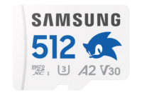 Carte Mémoire Samsung Sonic Pro Plus U3 V30 A2 128 Go 256 Go 512 Go 1 To, Carte SD Pour Nintendo Switch, Drones et Caméras, Jusqu'à 180 Mo/s