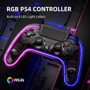 Para PS4 para controlador inalámbrico <span class=keywords><strong>Bluetooth</strong></span> P4 Neutral Glowing Holographic Trigger Gaming <span class=keywords><strong>Joystick</strong></span> para exportación - Product Image 6