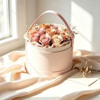 Boîte cadeau en papier rigide faite à la main personnalisée pour la Saint-Valentin, la fête des mères et les cadeaux de mariage