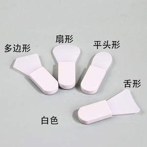 Brocha de Silicona Cosmética, Brocha de Silicona para Mascarillas Faciales, Mango Corto, Nueva Mini Brocha Portátil para Mascarillas de Arcilla, Herramienta de Belleza Facial - Product Image 2