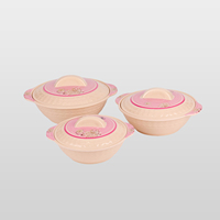 Casserole en mélamine personnalisable avec couvercle, double poignée, pour service de soupes et plats chauds, qualité alimentaire