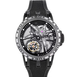 นาฬิกาข้อมืออัตโนมัติระบบกลไก ทูร์บิญอง หรูหรา กันน้ำ เรืองแสง รุ่นใหม่ขายดีประจำฤดูใบไม้ผลิ - Product Image 1