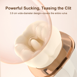 Simulador de Sexo Oral Recargable BANSEY con Tapa Antipolvo, 3 Modos de Succión, 10 Modos de Lamido, Juguete Sexual Femenino para Adultos - Product Image 3