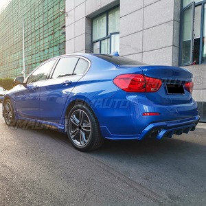 Kit carrosserie pour BMW Série 1 118i : Lame de pare-chocs avant, jupes latérales, séparateur de pare-chocs arrière, diffuseur, spoiler - Accessoires automobiles - Product Image 3