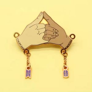 Pins de Solapa Personalizados con Impresión, Chapados en Oro, Sublimación, Texas, Set de Pins de Solapa con Cadena, Pins de Esmalte Duro, Logotipo Personalizado Positivo - Product Image 5