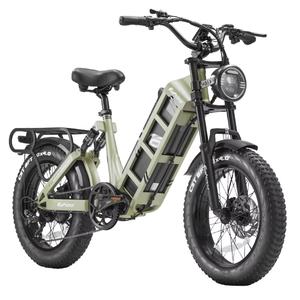 Vélo Électrique Urbain 500W 48V 50Ah avec Batterie Amovible, Cadre Bas 26 Pouces, Selle Confortable pour Trajets Urbains - Product Image 2