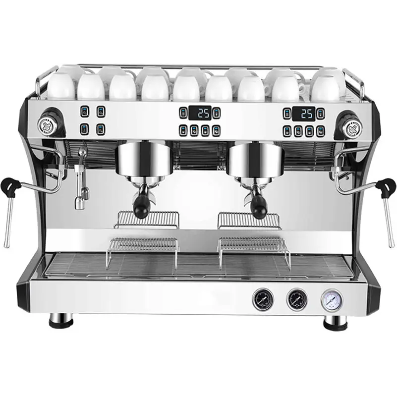 Gros Automatique machine à Café 9 bar machine à café espresso pour restaurant et hôtel cafetière