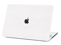 Penutup Laptop portabel, motif buaya palsu untuk MacBook Air 13/15/14 Pro/16 M2/M3/M4/M5-Durable tahan Air desain selempang