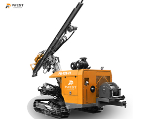 Siêu mạnh mẽ thủy lực Crawler mở-pit Blast DTH Máy khoan động cơ mang hộp số đường kính 90-160-260mm 30m chiều sâu - Product Image 3