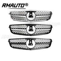 Grille de pare-chocs avant de style RMAUTO C63 AMG pour Mercedes W204 C200 C250 C350 2007-2014, kit de style de carrosserie