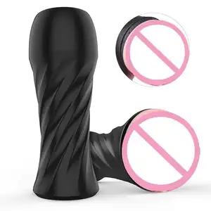 남성 인공 현실적인 실리카 젤 질 수동 컵 성인 소년 섹스 자위 장난감 기계 이미지 남성용 용품