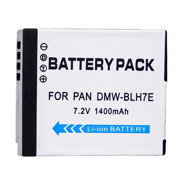 7.2v 1400mAh DMW-BLH7E  Lithium Battery Compatible with Samsung Rechargeable for Camera and Laptop Use in Stock
