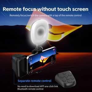 <span class=keywords><strong>Stabilisateur</strong></span> de téléphone pour selfie avec lumière d'appoint et télécommande - Product Image 4