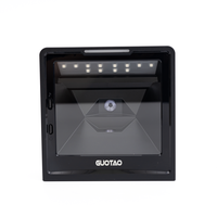 GUOTAO precio al por mayor P97 escritorio 1D 2D plataforma de escaneo de código de barras OEM alternativa 7980G QR lector de código de barras