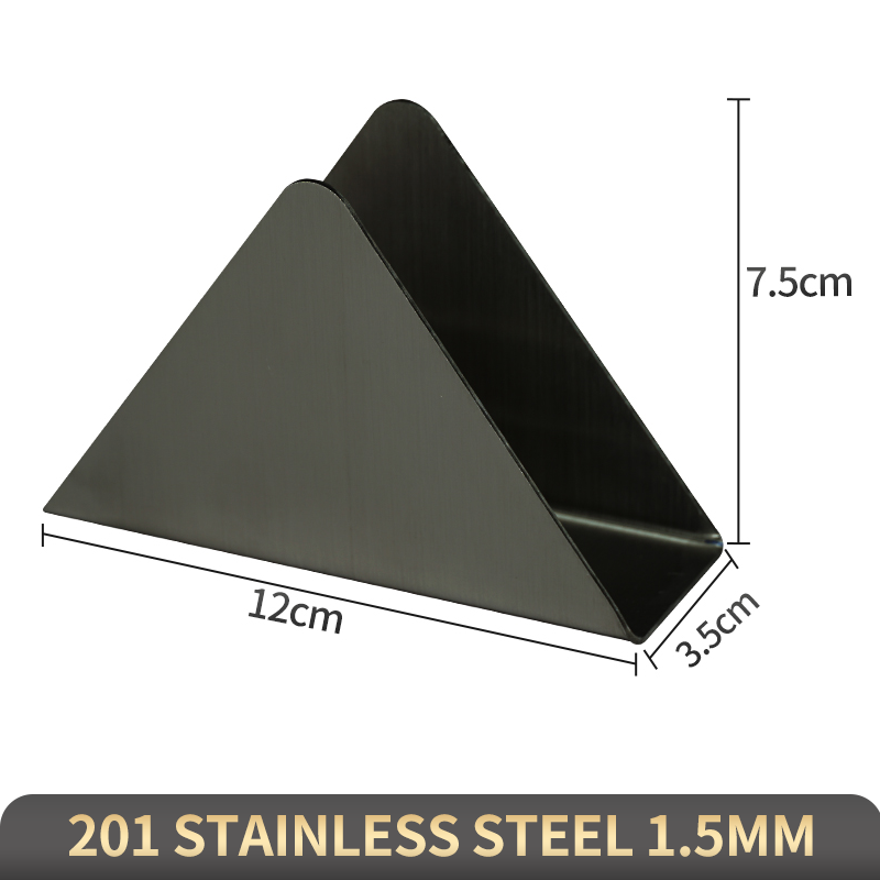 Style triangulaire - Titane noir électrolytique