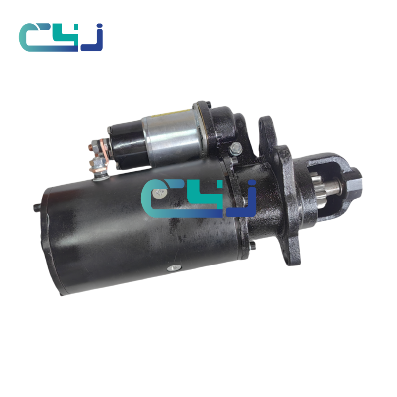 24V 11T Starter Motor D11-101-03B QD2827A for Shangchai D6114 Engine Excavator Engine Parts Starting Motor Excavator