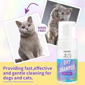 Mousse de shampoing pour animaux de compagnie sans rinçage personnalisée, soin hydratant des pattes pour prévenir les pattes sèches et gercées, désodorisant pour chiens et chats - Product Image 5
