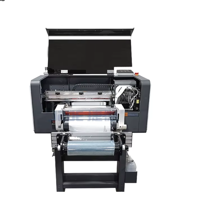 New JADE UV DTF Printer Machine AB Film Sticker Roll to Roll for Cards Glass Etc A3 Size XP600 Printhead UV Ink 1-Year Warranty
