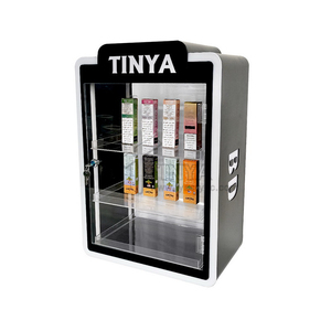 Présentoir de bureau en acrylique PMMA personnalisé en usine avec éclairage LED pour cigares, snus, tabac et produits de fumée - Vente - Product Image 3
