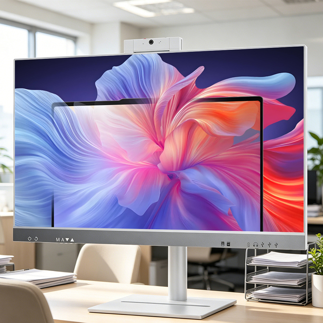 2026 New Arrival 23.8 Inch All in One PC i5 16GB RAM 512GB SSD 4K Business Office Computer Monoblock Custom Logo AIO PC