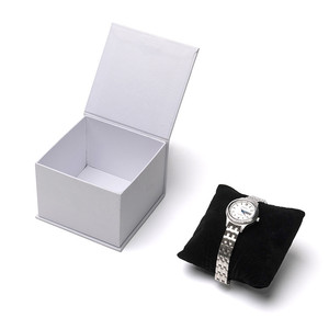 Chất lượng cao hộp đồng hồ tùy chỉnh sang trọng bao bì các tông hộp vuông đen hộp đồng hồ - Product Image 5