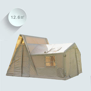 Carpa inflable de lujo con diseño moderno, plegable, fácil de transportar y guardar. - Product Image 4