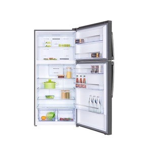 Refrigerador Smad de Doble Puerta con Congelador Superior, Sin Escarcha, para Bebidas Frías - Product Image 1