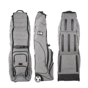 Sac de transport de clubs de golf personnalisé 2023 certifié BSCI, sac de voyage portable noir pour clubs de golf avec option grossiste - Product Image 2