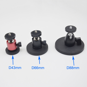 1/4-20 Thread Super Strong Rubber Coating Magnet Adapter <strong>Magnetic</strong> <strong>Camera</strong> Mounting Base for Mobile <strong>Camera</strong> Security <strong>Camera</strong> - Product Image 2