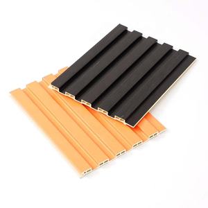 Роскошные современные текстурированные водонепроницаемые стеновые панели из ДПК для стильного декора гостиной, спальни, офиса, отеля. Запросите бесплатный образец. - Product Image 1